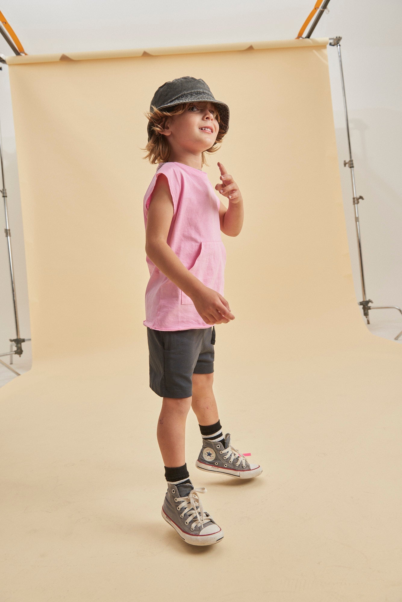 Musculosa kids Tomy rosa